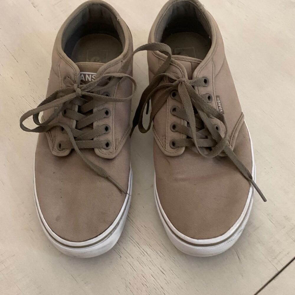 VANS Tan Sneakers Size 9.5